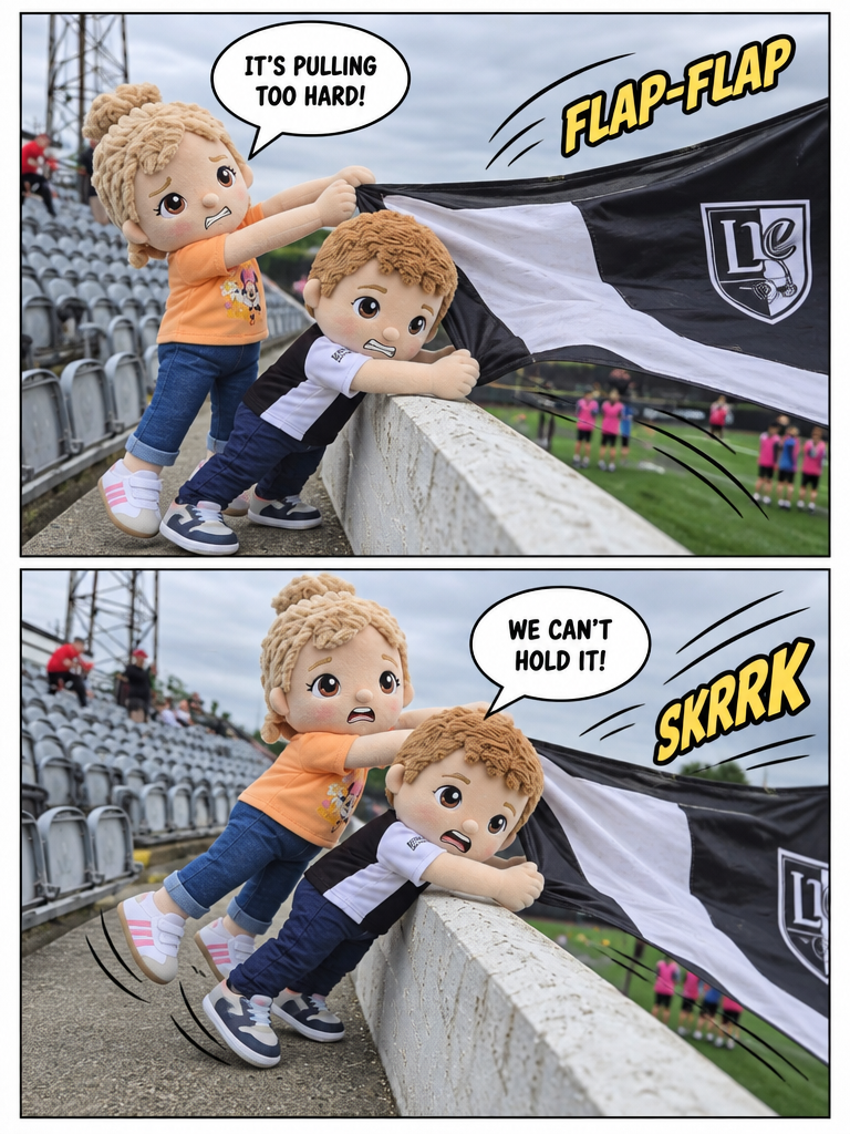 Hanging the Match Banner (page 3 of 4)