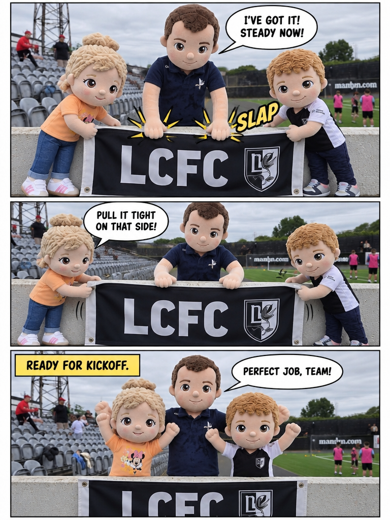 Hanging the Match Banner (page 4 of 4)