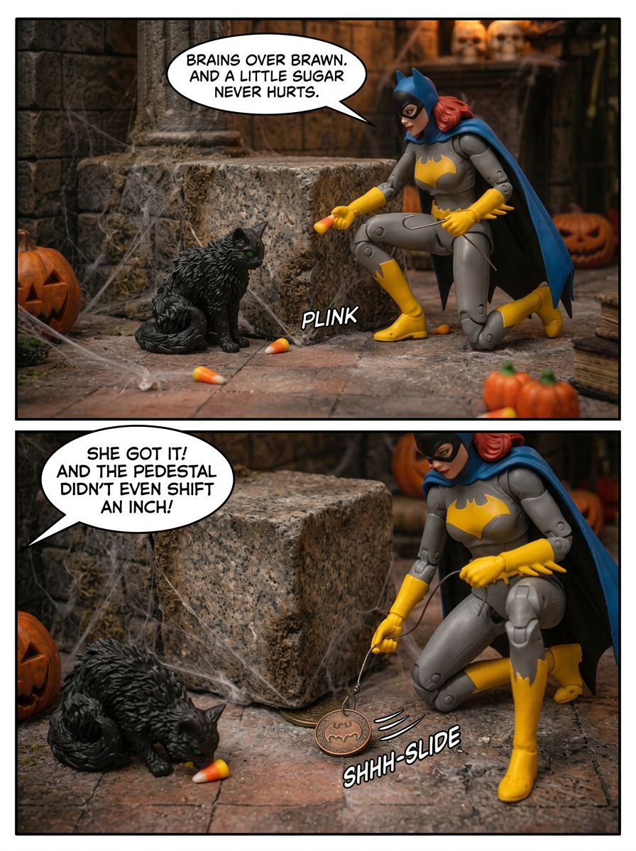 🦇 BatFamily  The Pedestal's Secret 💬 Comic Story part 3 (page 7 of 8)