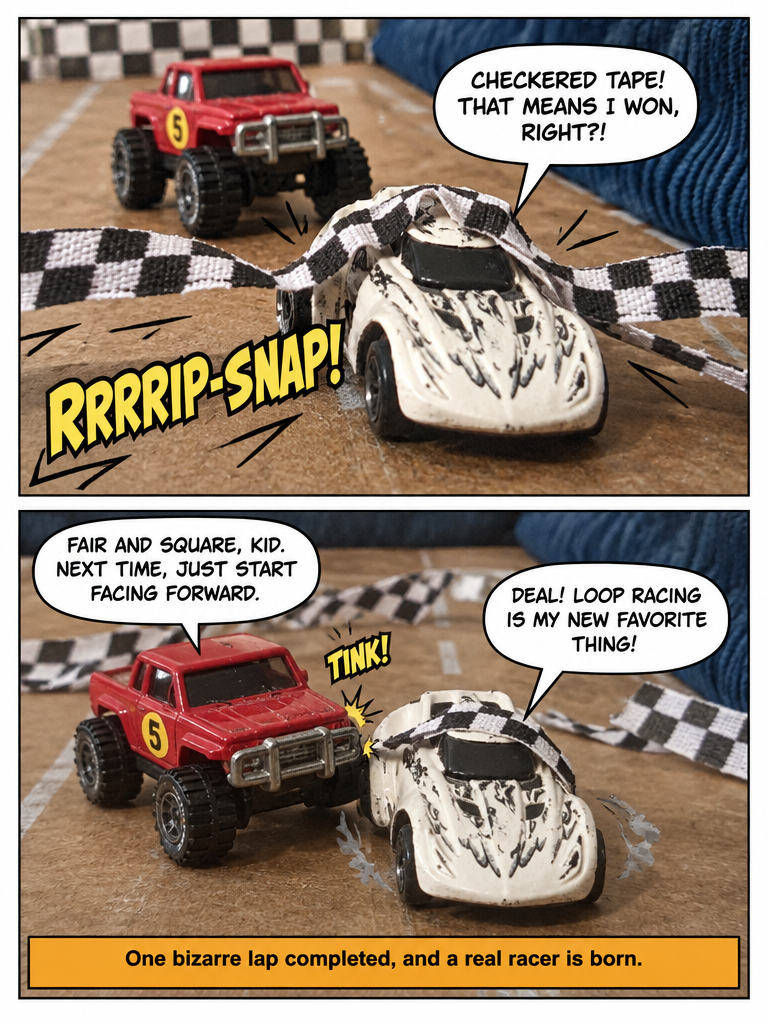 First Lap Confusion (page 4 of 4)