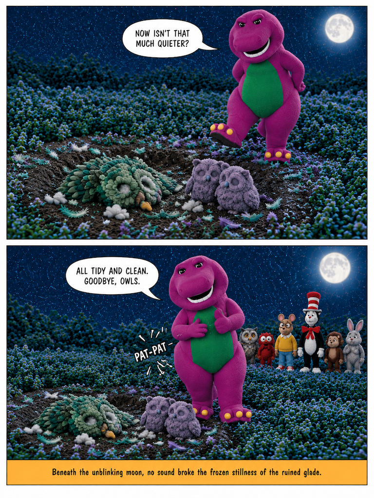 Silence Over the Clover (page 4 of 4)