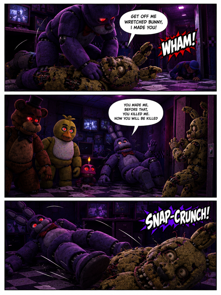 William's Ruins Fnaf comic series (page 2 of 4)