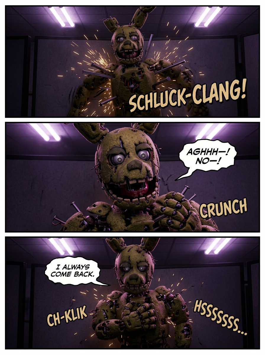 William's Ruins Fnaf comic series (page 3 of 4)
