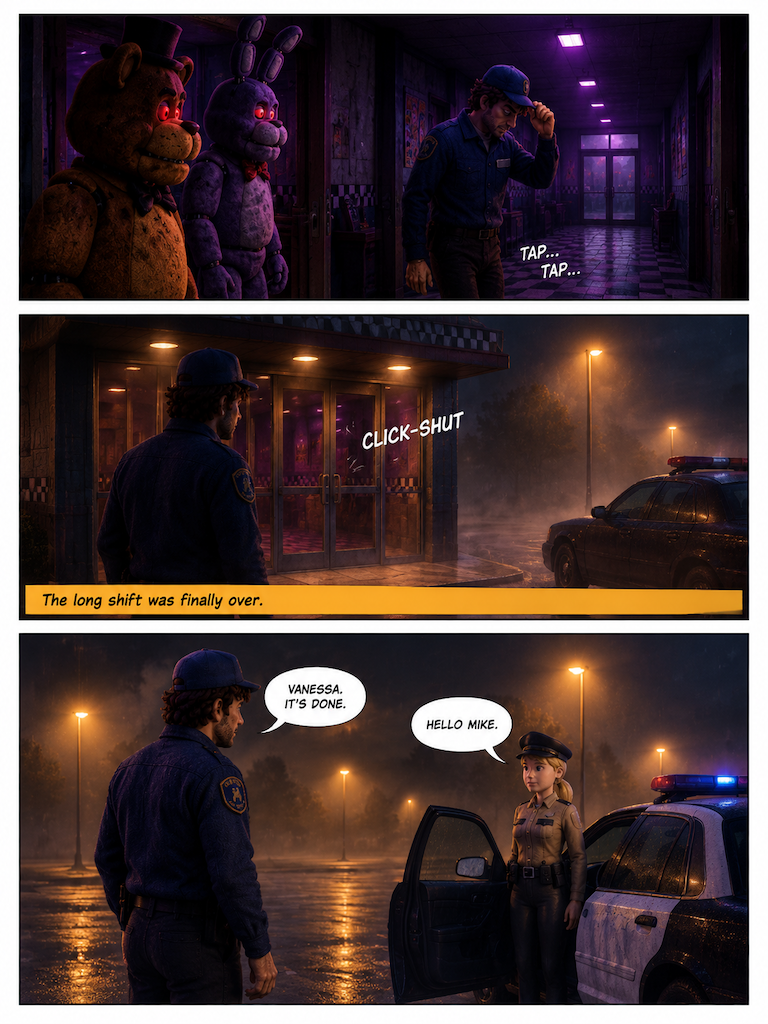 William's Ruins Fnaf comic series (page 4 of 4)