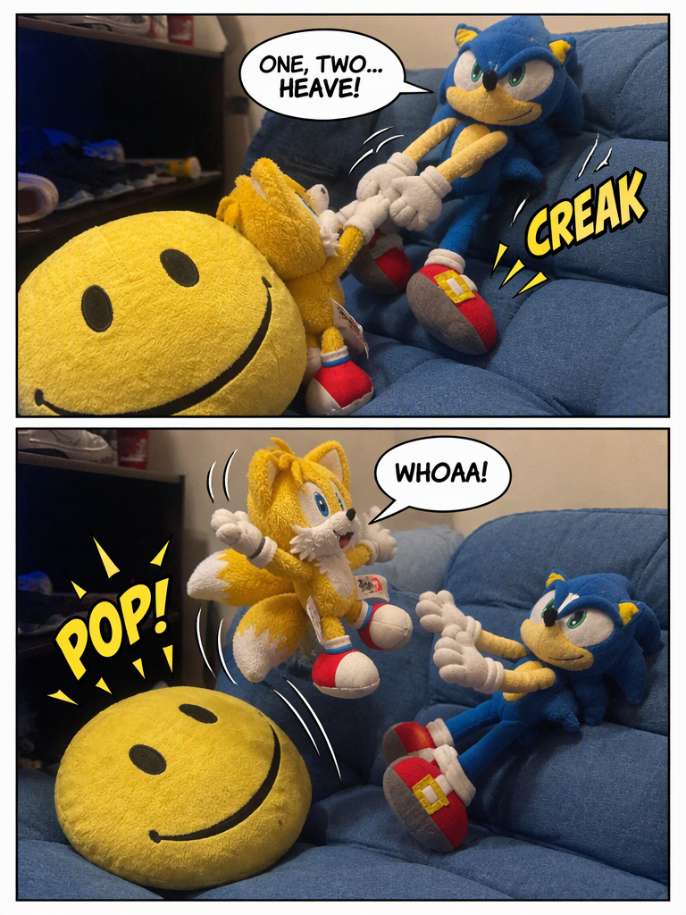 A Familiar Face in the Cushion Fort (page 3 of 4)