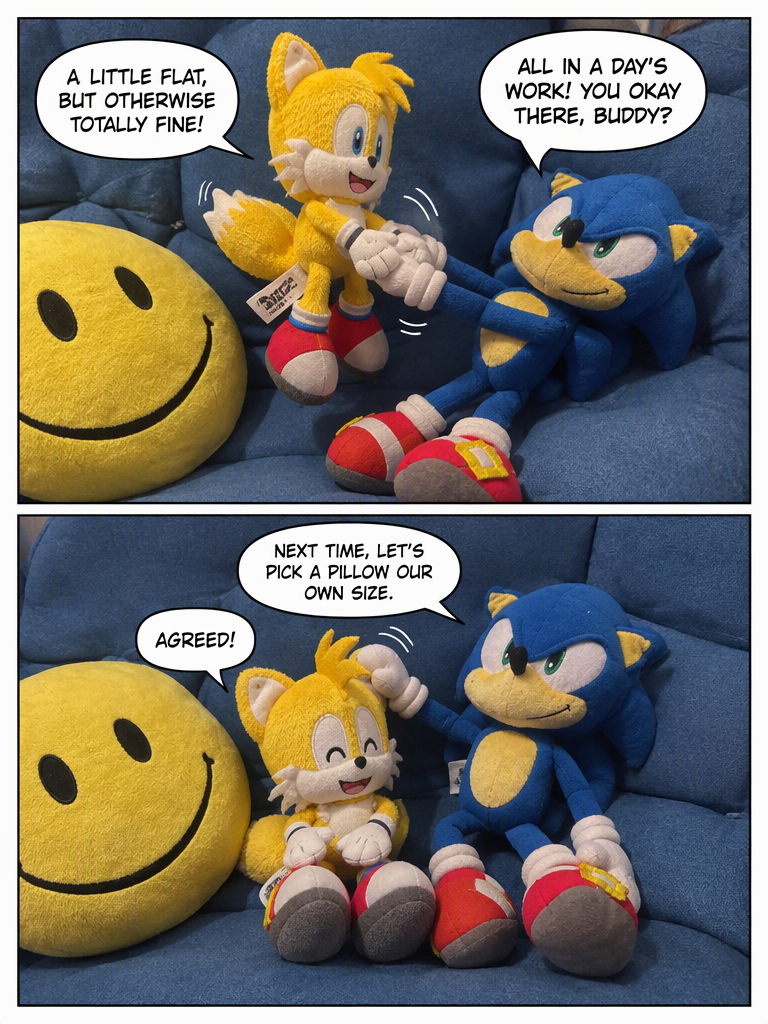 A Familiar Face in the Cushion Fort (page 4 of 4)