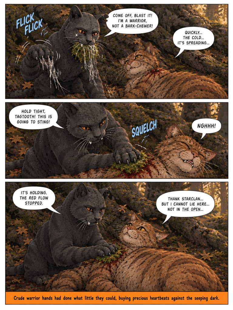 A Warrior's Clumsy Care (page 2 of 4)