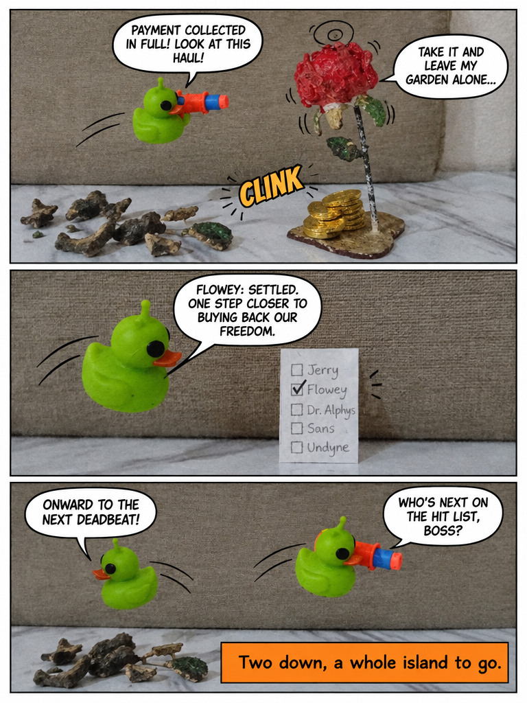 Debt Collection on the Island: The Rose's Thorns (page 4 of 4)