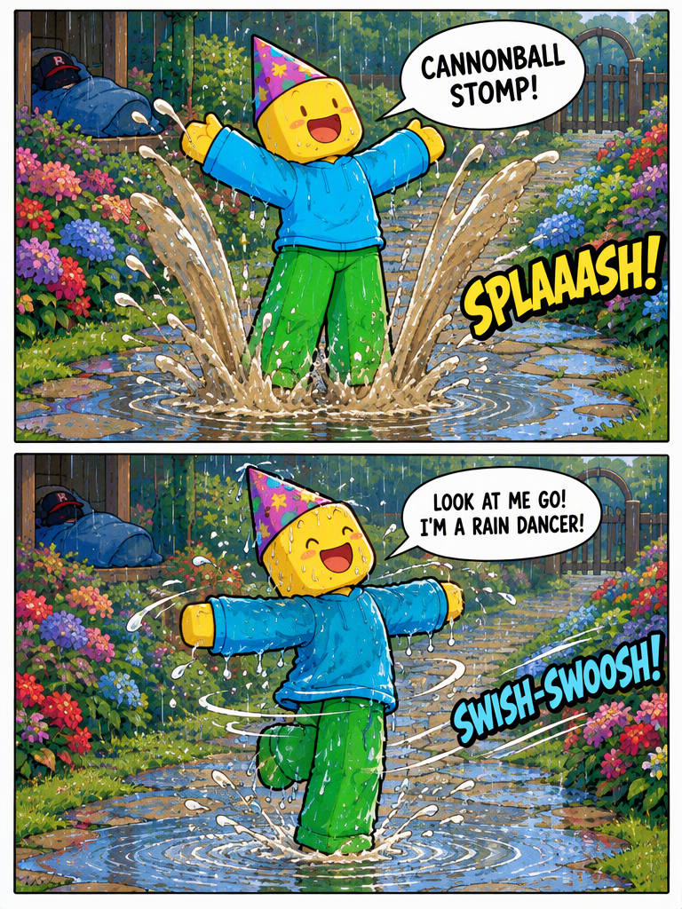 A Splash in the Puddles (page 2 of 8)