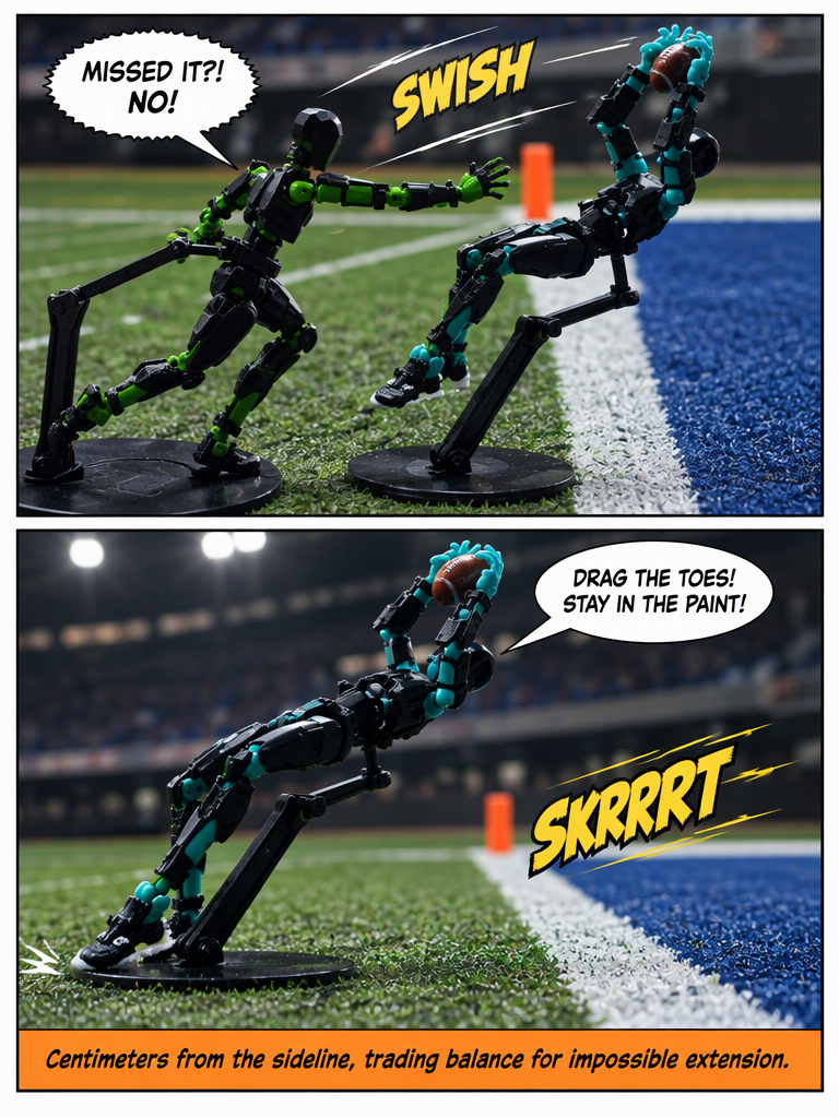 Toe-Drag in the Back of the End Zone (page 2 of 4)