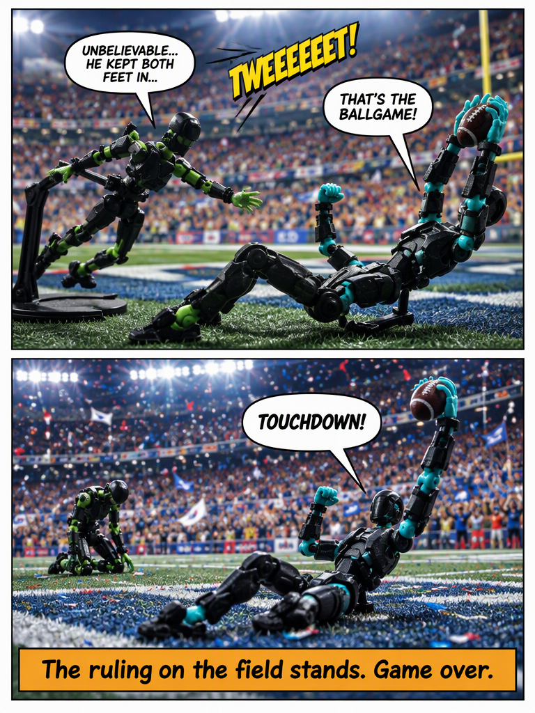 Toe-Drag in the Back of the End Zone (page 4 of 4)