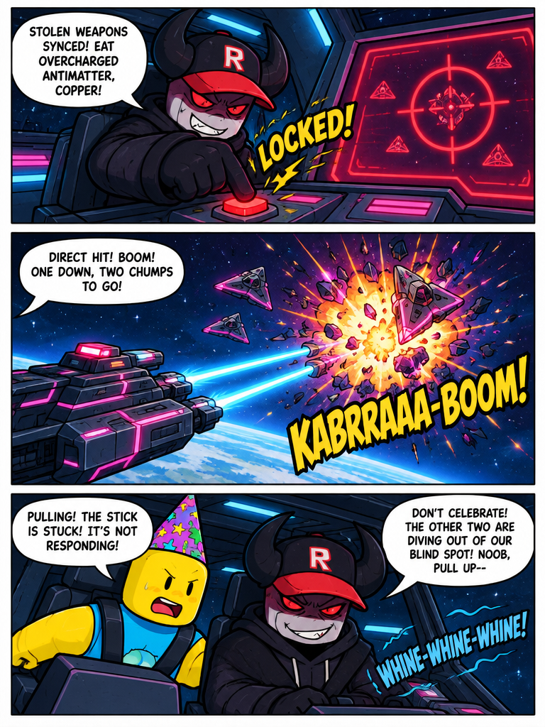 Dogfight in Deep Orbit (page 2 of 4)