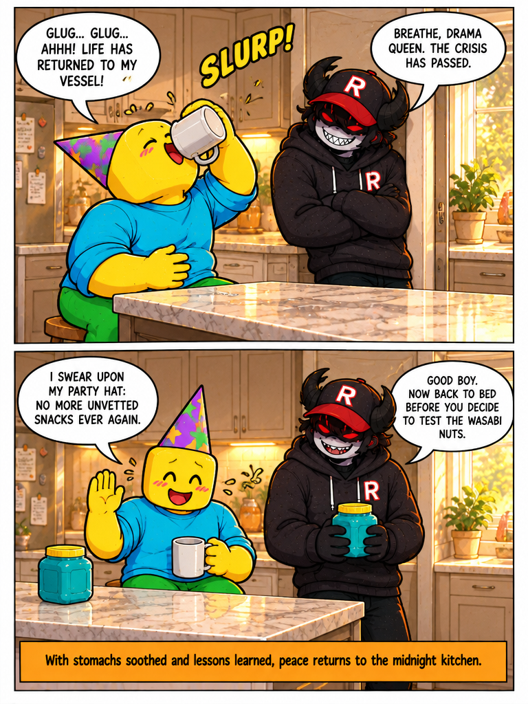 Midnight Snack Remorse (page 4 of 4)