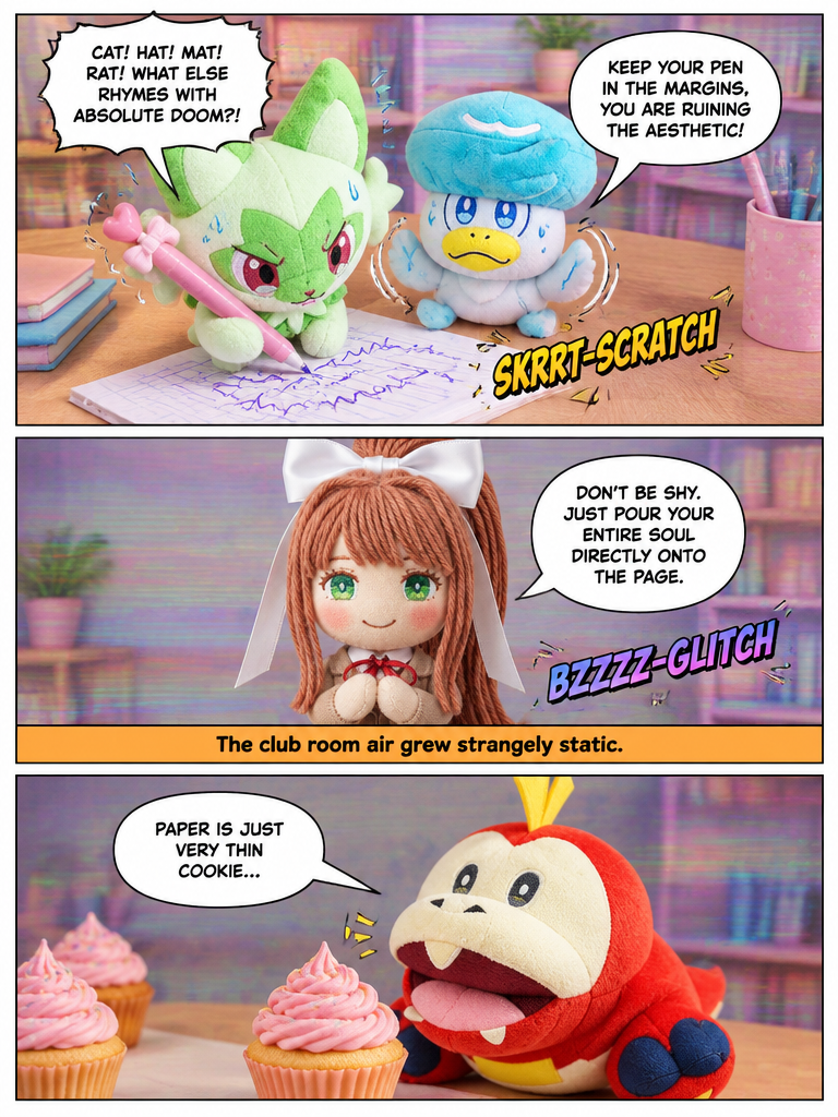 Welcome to the Plush Literature Club (page 2 of 4)