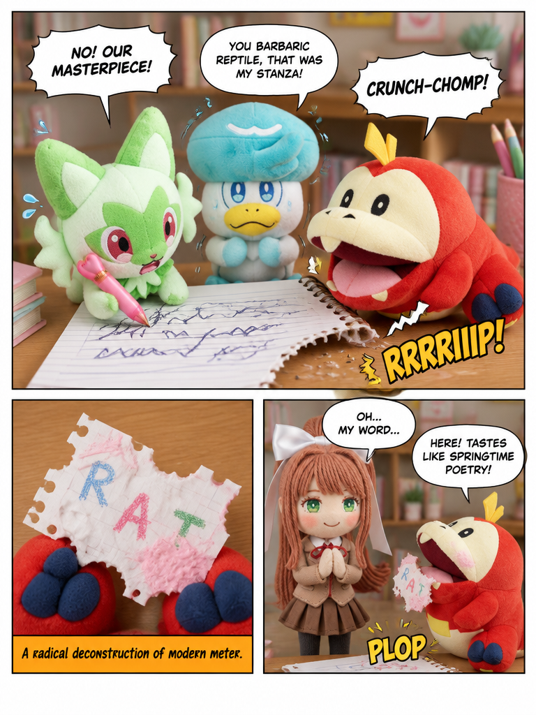 Welcome to the Plush Literature Club (page 3 of 4)