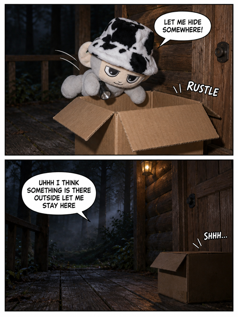 Night Patrol in the Dark Forest (page 4 of 4)