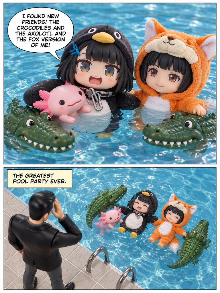 Swimming With New Friends (page 4 of 4)