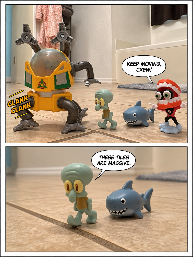 The Bathroom Floor Expedition (page 2 of 4)