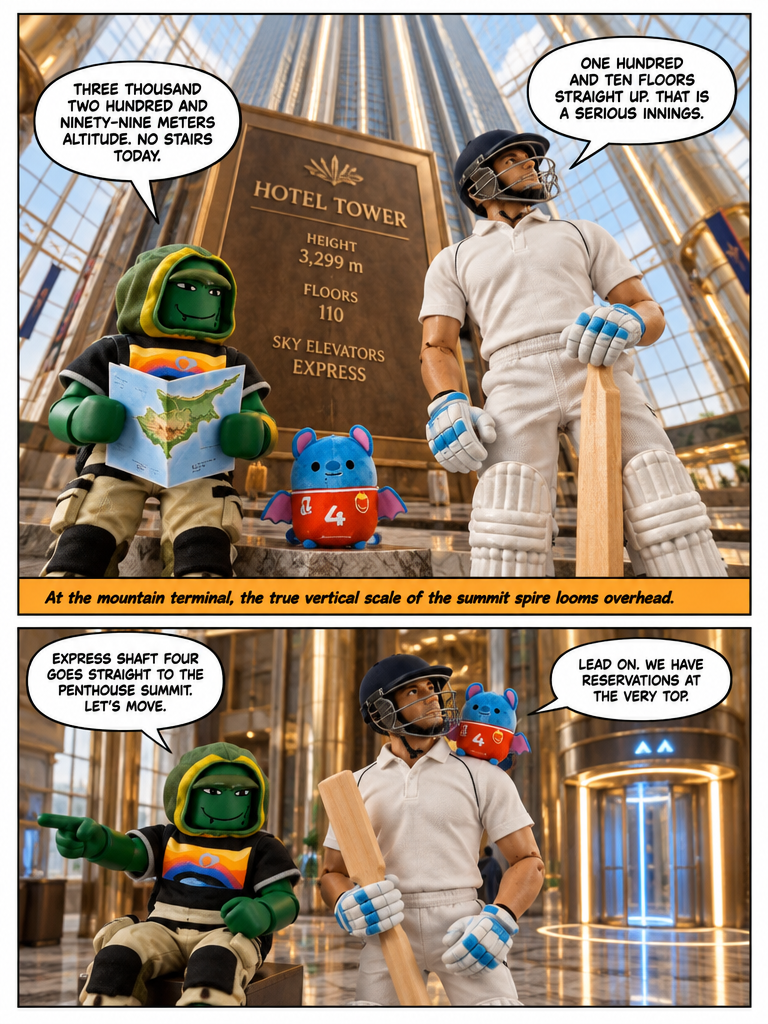 Ascent to the 110-Floor Spire In Cyprus Trip!m! (page 2 of 8)