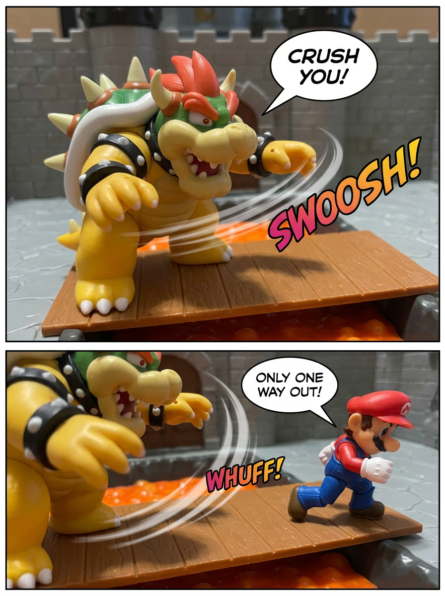 Bridge Duel Over the Lava Pit (page 3 of 4)