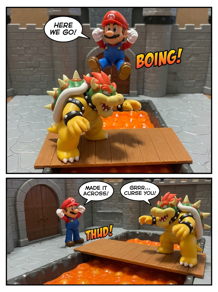Bridge Duel Over the Lava Pit (page 4 of 4)