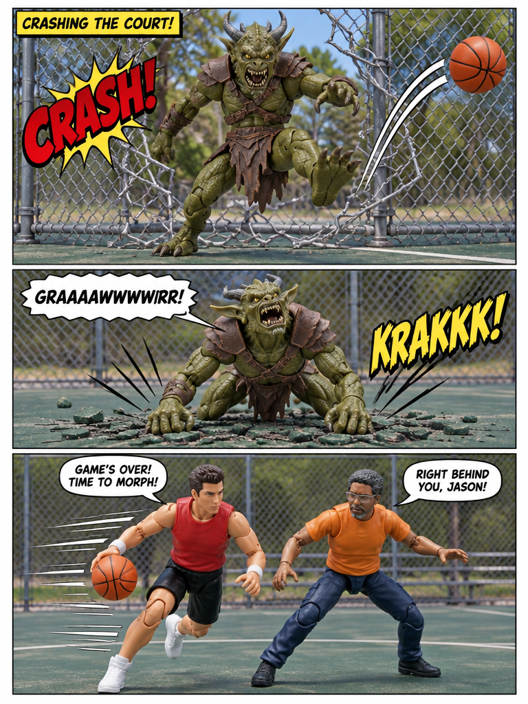 Courtside Morphin Strike (page 2 of 4)
