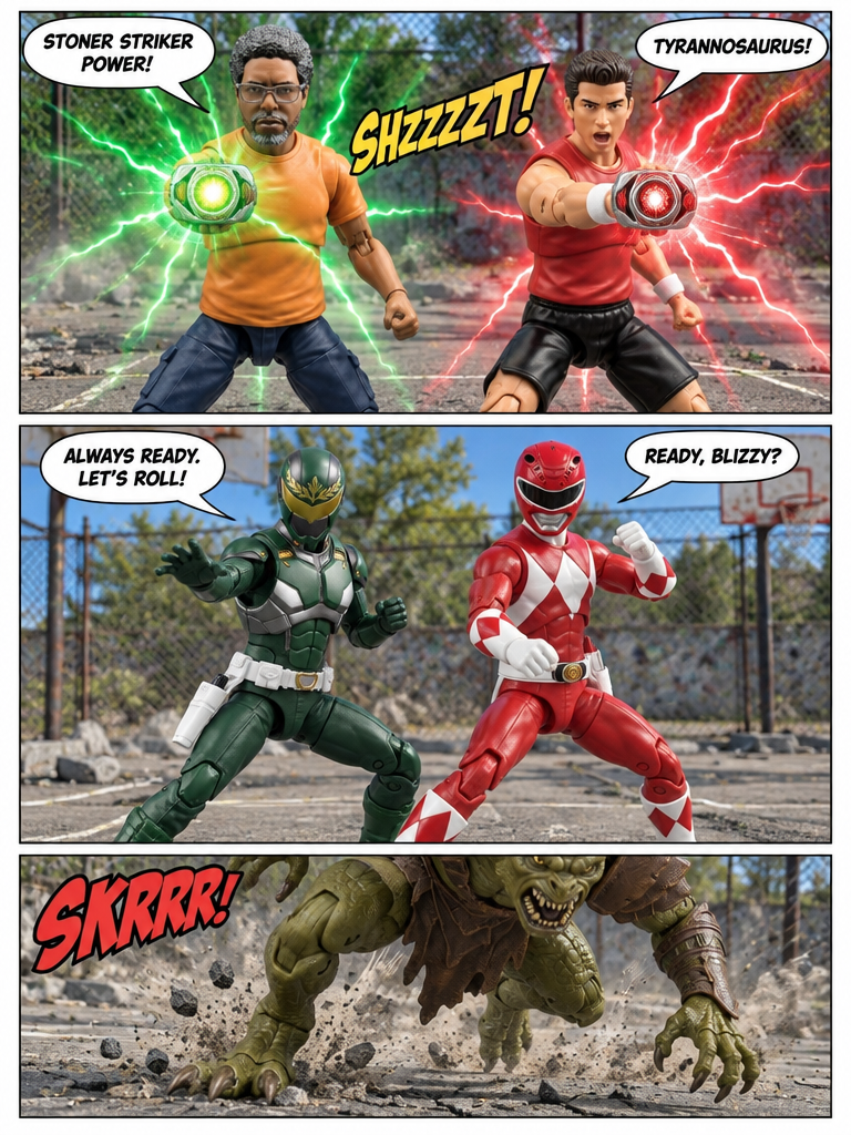 Courtside Morphin Strike (page 3 of 4)