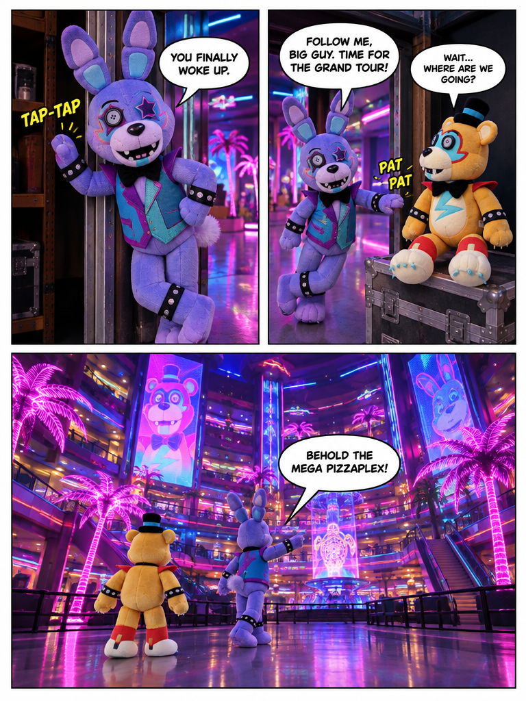 Awakening at the Pizzaplex (page 2 of 4)