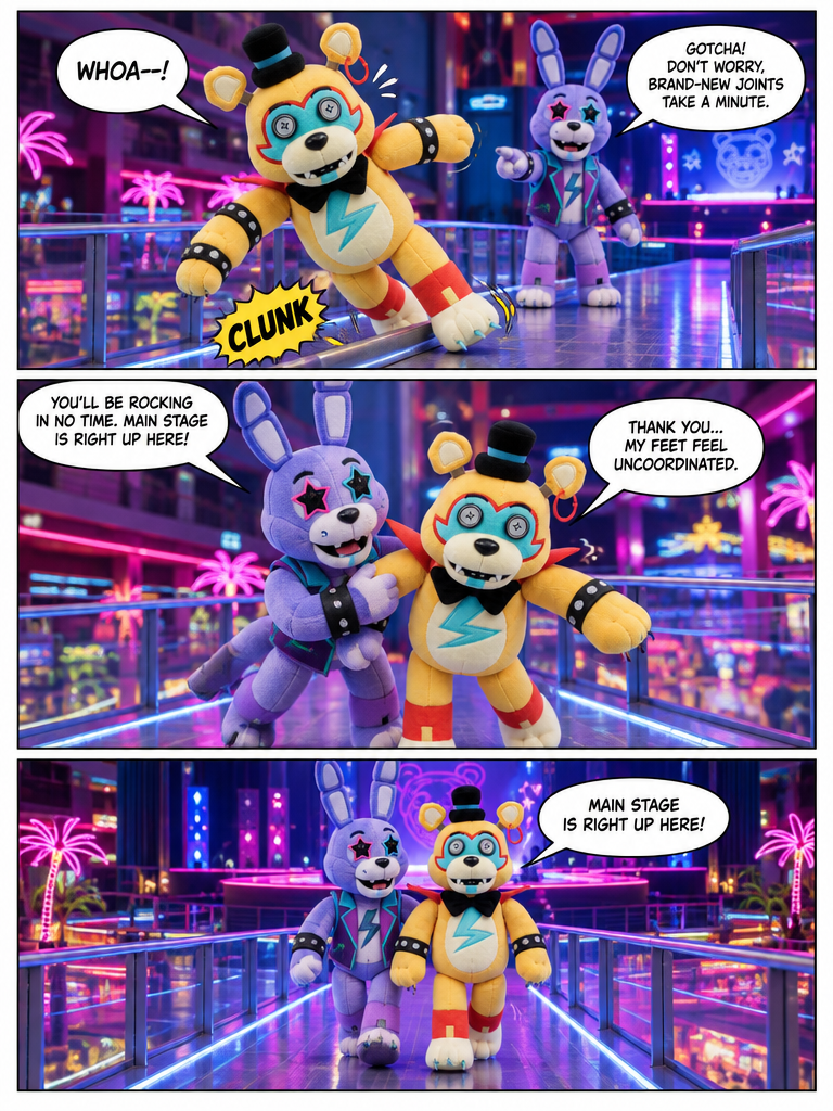 Awakening at the Pizzaplex (page 3 of 4)