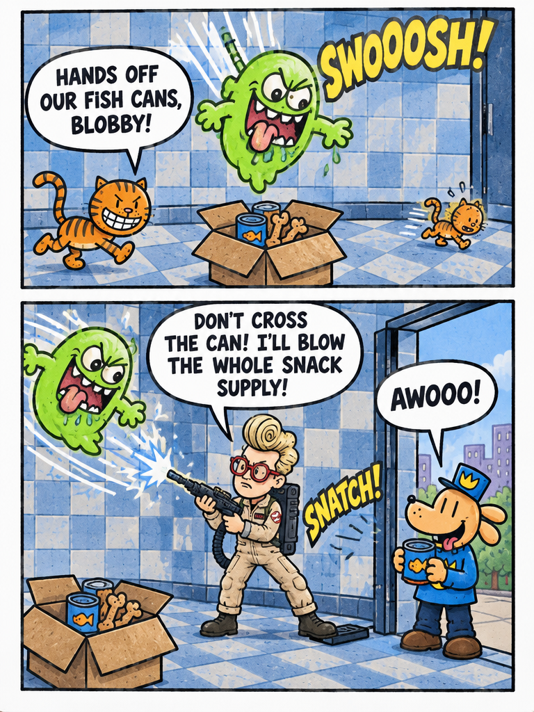 Dog Man Meets The Real Ghostbusters (page 2 of 4)