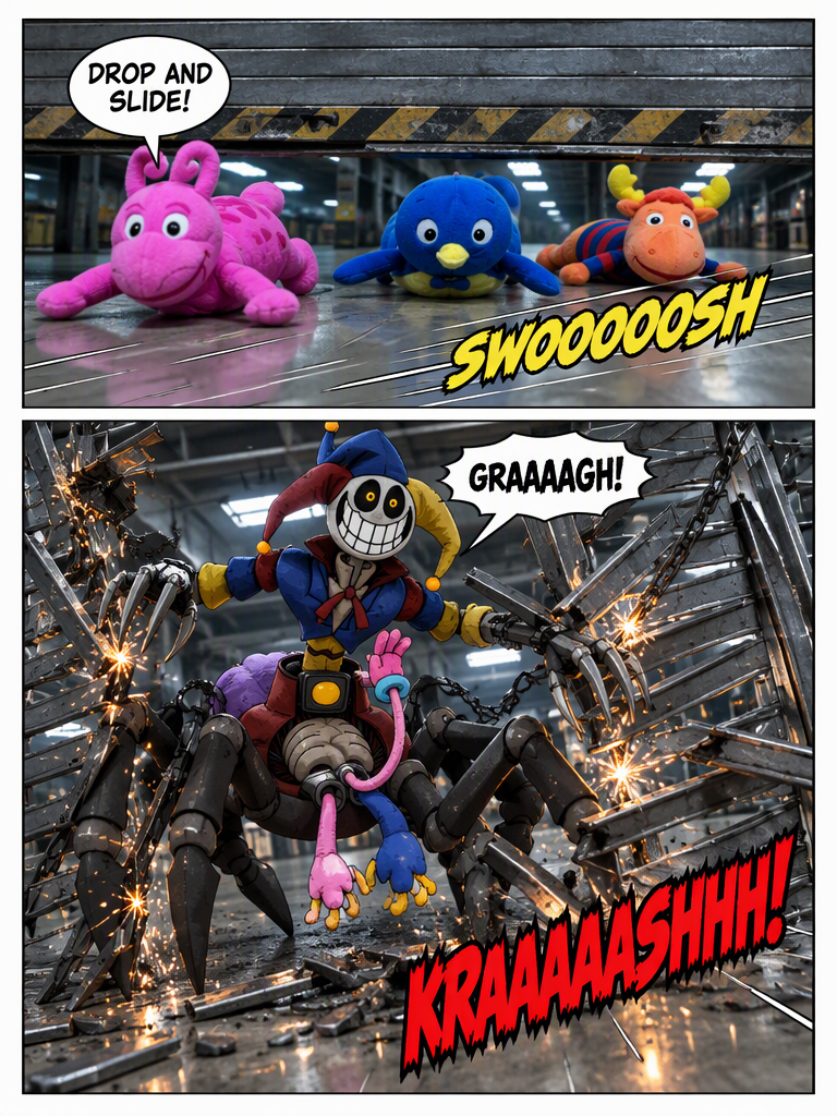 Escape from the Factory Hallway (page 3 of 4)