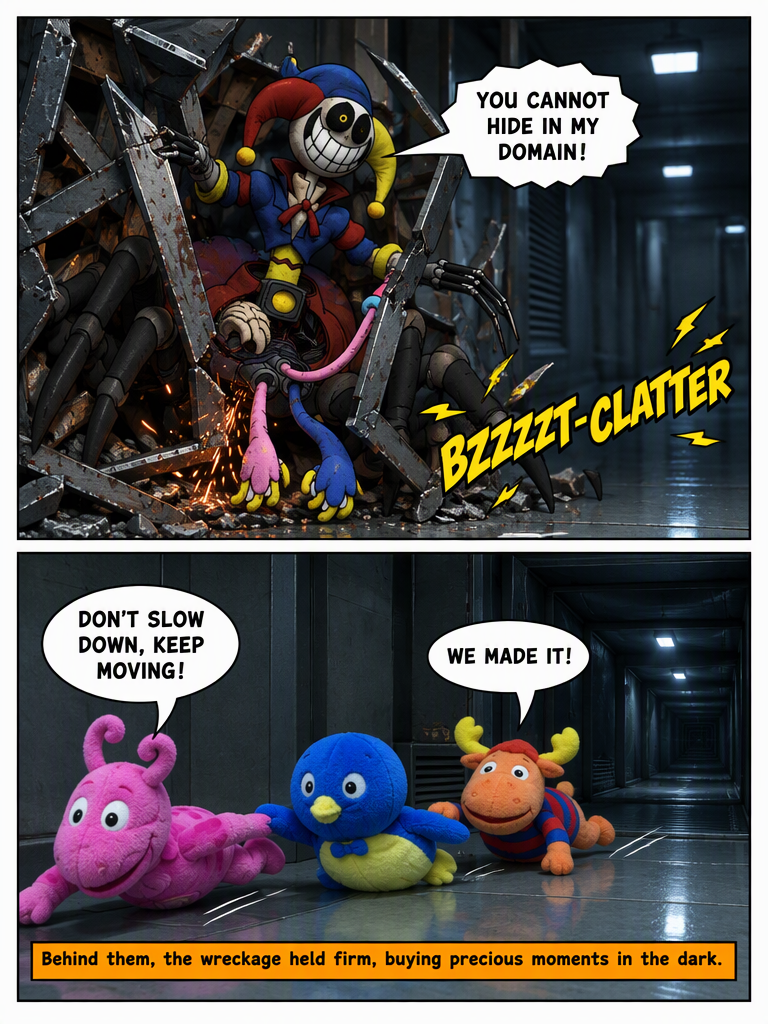 Escape from the Factory Hallway (page 4 of 4)