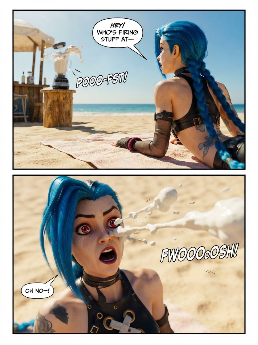 A Sudden Splash on the Shore Jinx from Arcane (page 2 of 8)