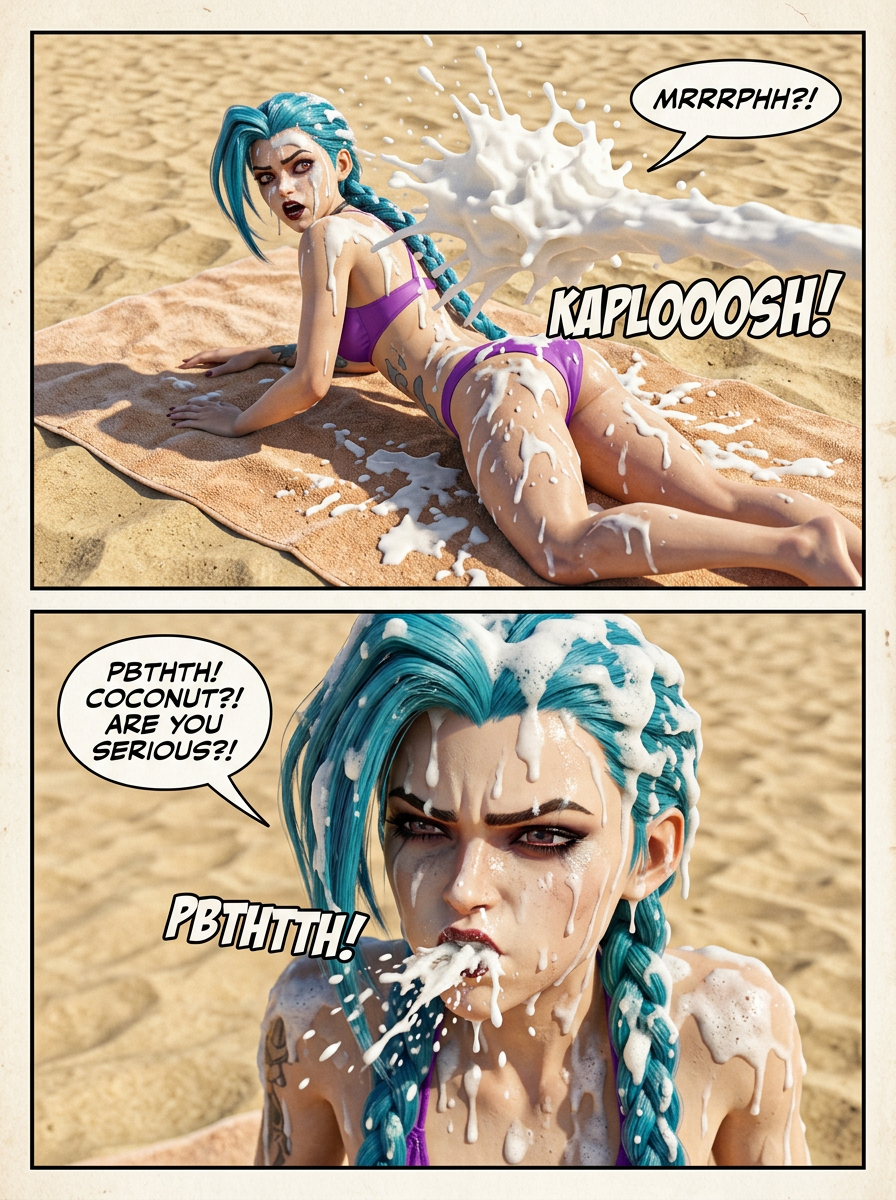 A Sudden Splash on the Shore Jinx from Arcane (page 3 of 8)
