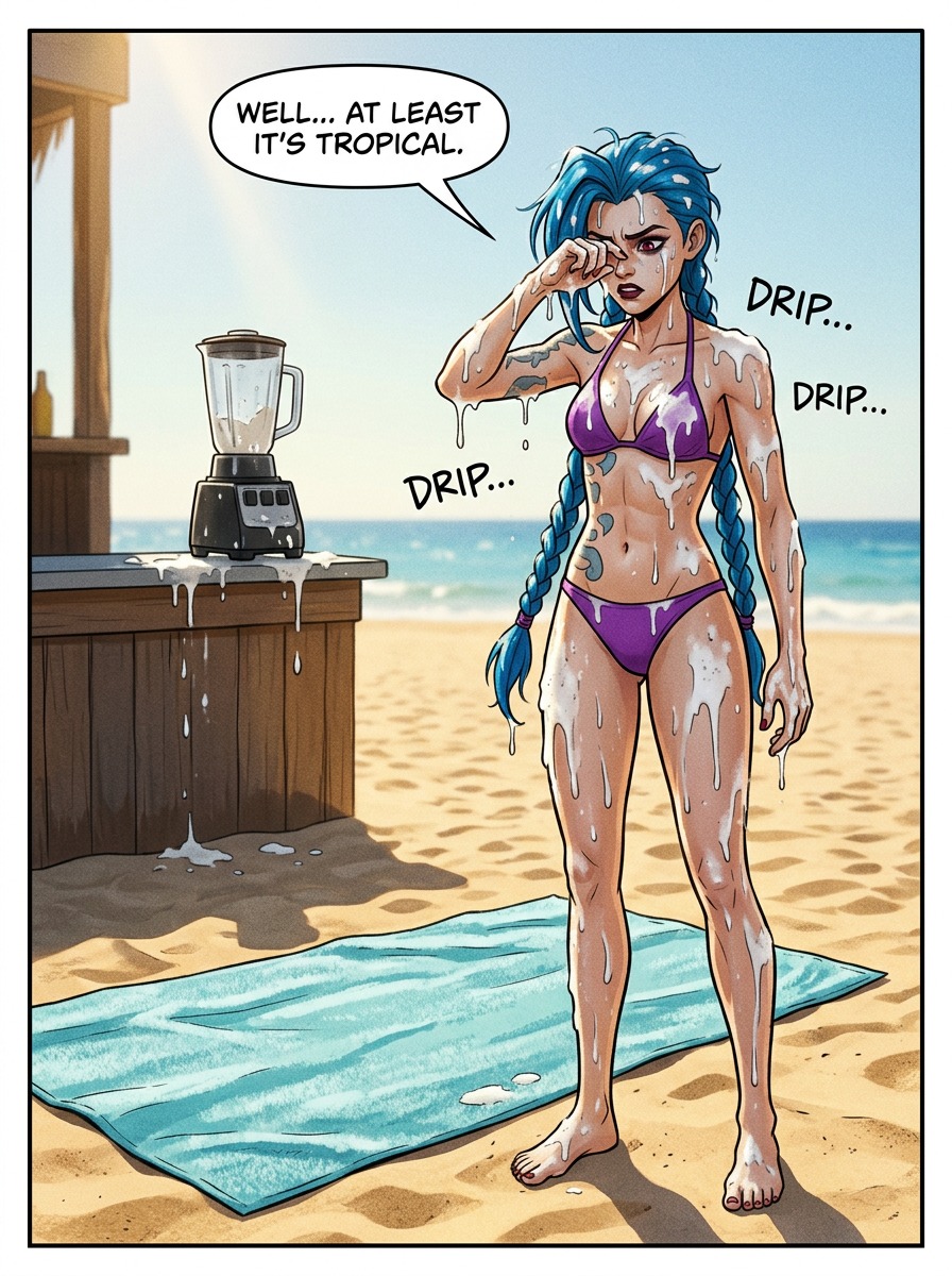 A Sudden Splash on the Shore Jinx from Arcane (page 4 of 8)