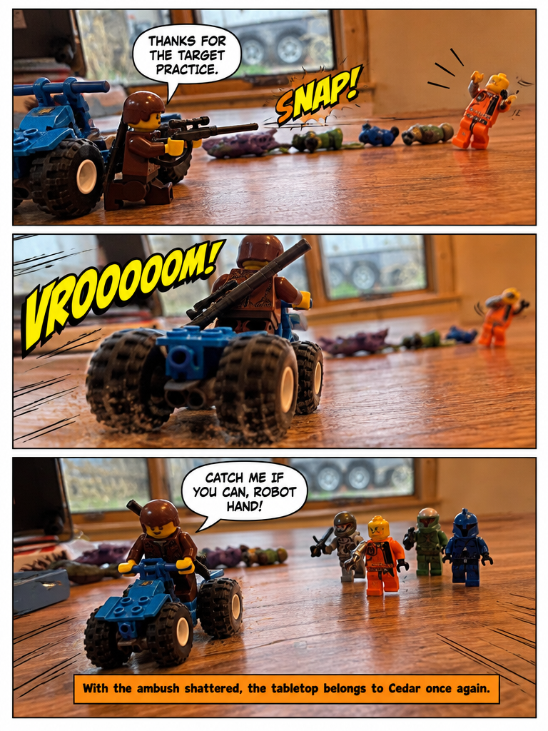 Escape from Robot Hand (page 4 of 4)