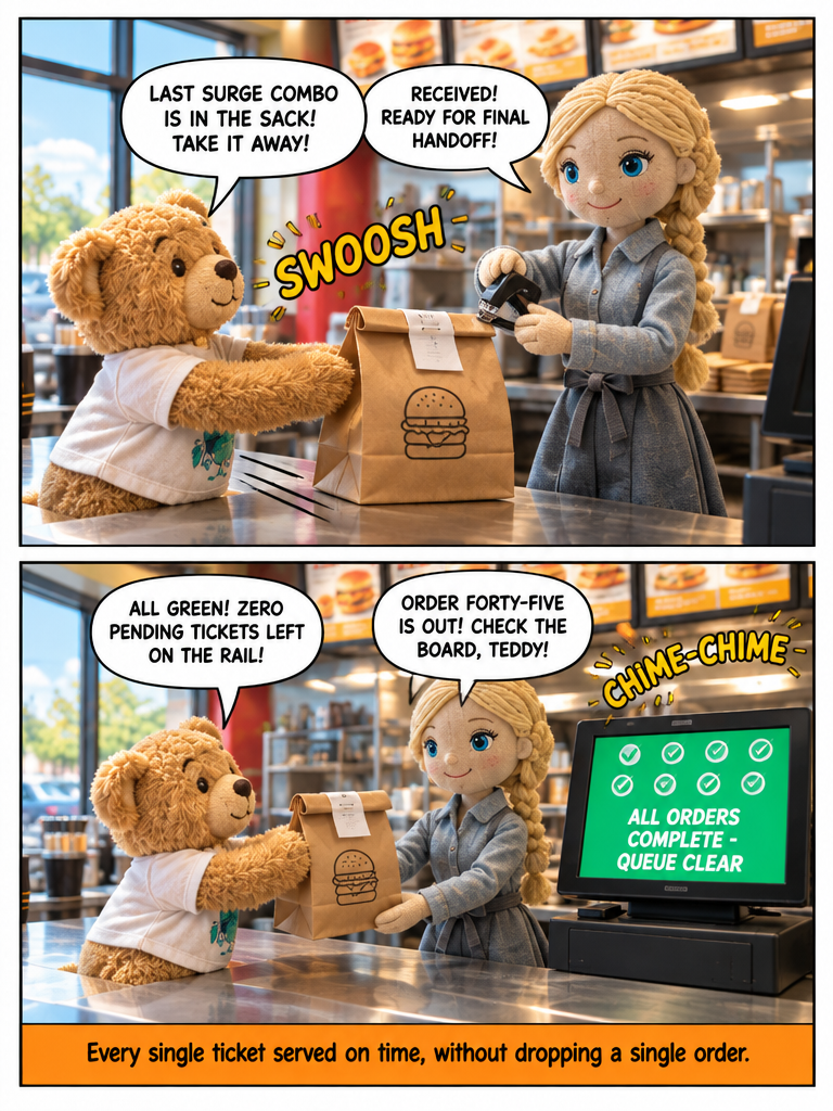 The Lunch Rush Begins (page 3 of 4)