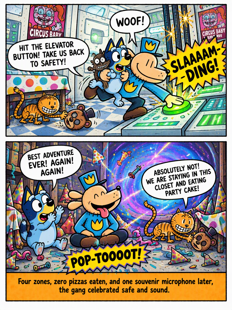 Dog Man and the Four-Door Pizzeria Portal (page 4 of 4)