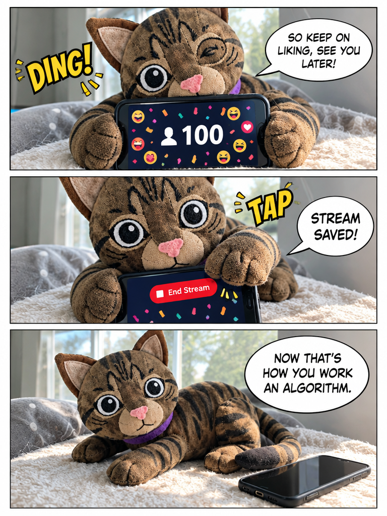 The Hundred-Like Livestream (page 4 of 4)
