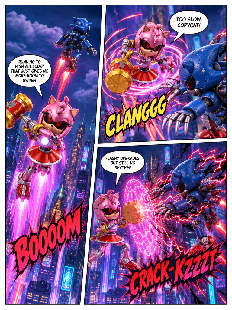 🟣✨️Metal Rose: Neon City✨️🟣 #4 COMIC (page 2 of 4)