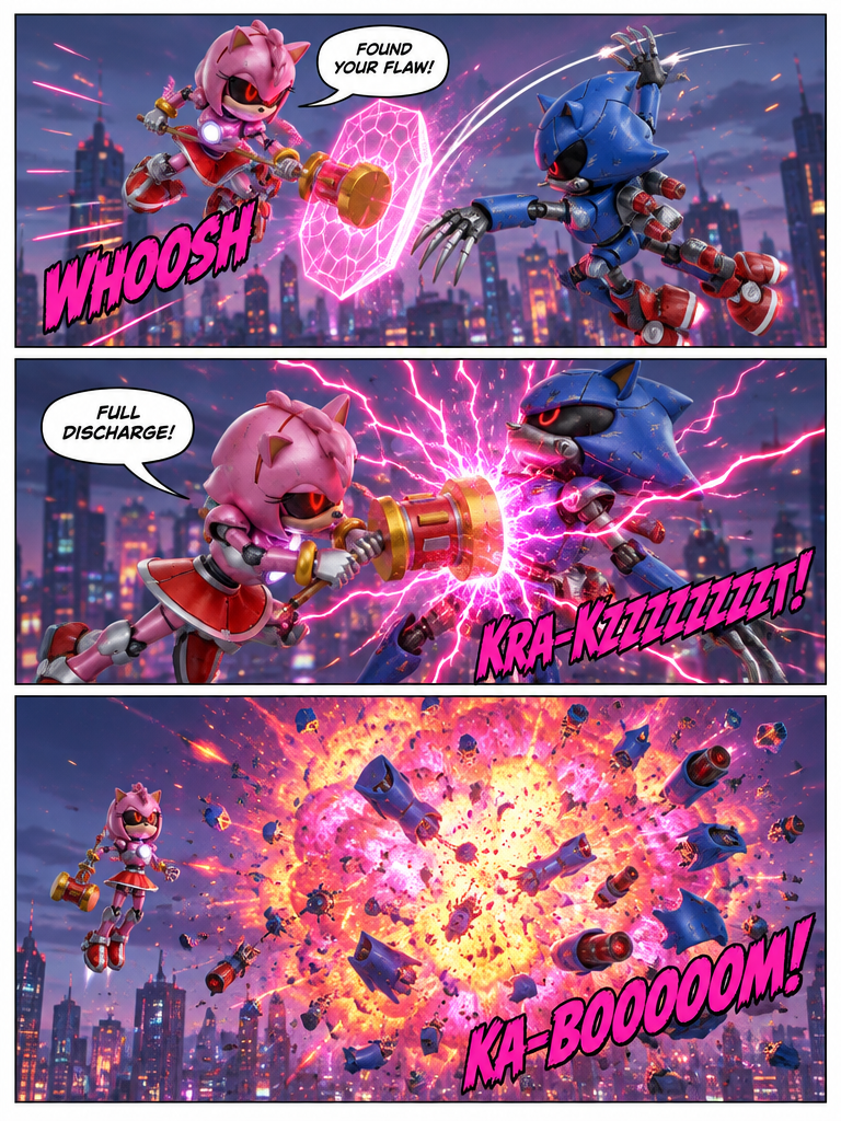 🟣✨️Metal Rose: Neon City✨️🟣 #4 COMIC (page 3 of 4)