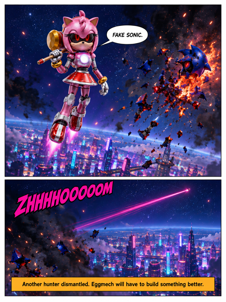 🟣✨️Metal Rose: Neon City✨️🟣 #4 COMIC (page 4 of 4)