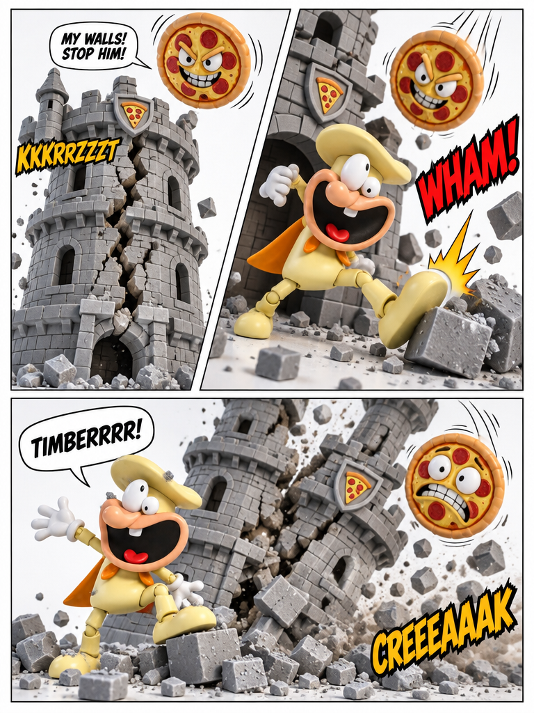 Crumbling the Pizza Spire (page 3 of 4)