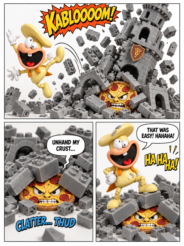 Crumbling the Pizza Spire (page 4 of 4)