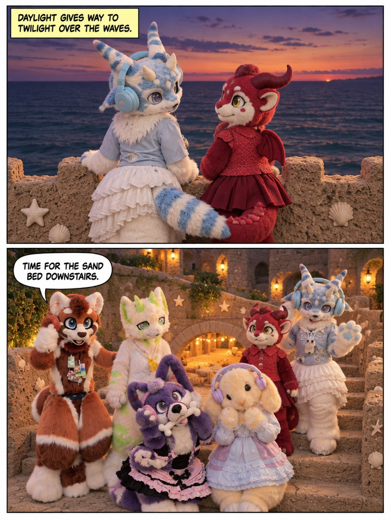 A Dragon Sister's Sunset Arrival (page 3 of 4)