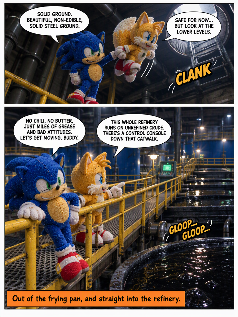 Out of the Frying Pan, Into the Plant (page 4 of 4)