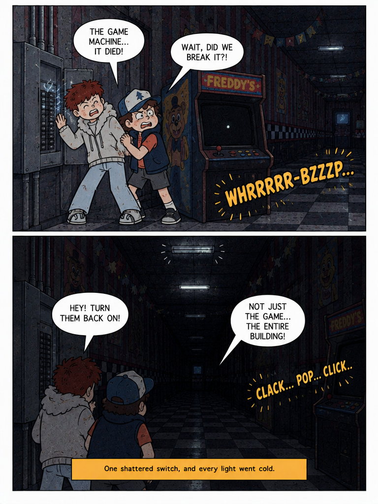 Blackout at Freddy's (page 3 of 4)