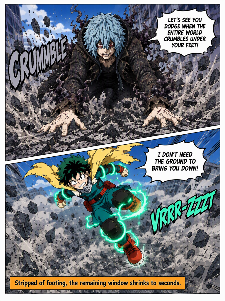deku vs shigaraki comic (page 2 of 4)