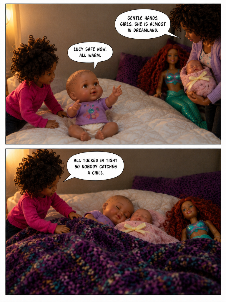 Bedtime for Lucy and Her Sisters (page 3 of 4)