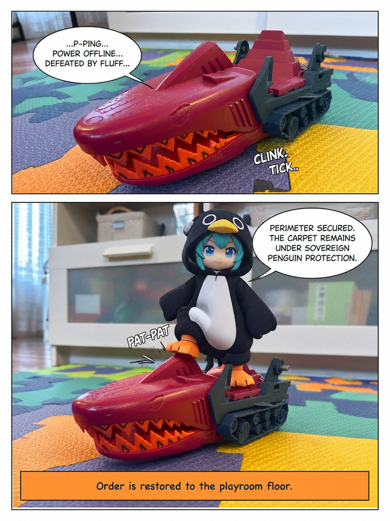 Tread Shark vs. Penguin Suit (page 4 of 4)